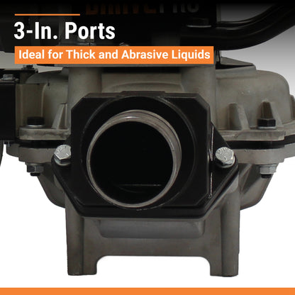 BravePro Diaphragm Pump | 3 In. | Honda GX120