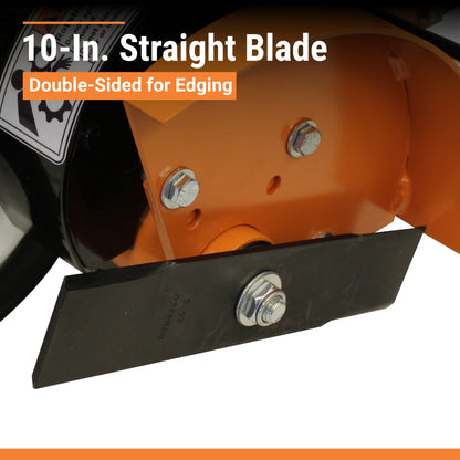 Brave Edger | 10 In. Straight Blade | Honda GX160