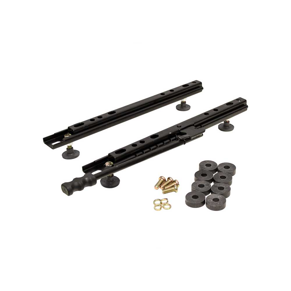 Uni Pro Slide Rail Kit | Fits 440 or 441 Seat | Adjustable | Black Powder Coat