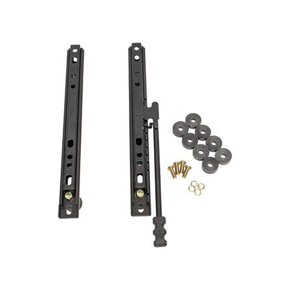 Uni Pro Slide Rail Kit | Fits 440 or 441 Seat | Adjustable | Black Powder Coat