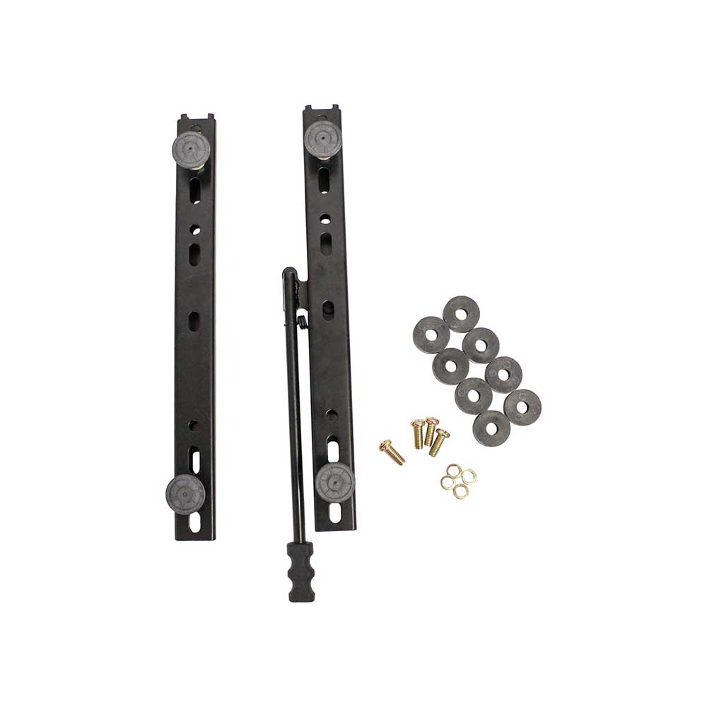 Uni Pro Slide Rail Kit | Fits 440 or 441 Seat | Adjustable | Black Powder Coat