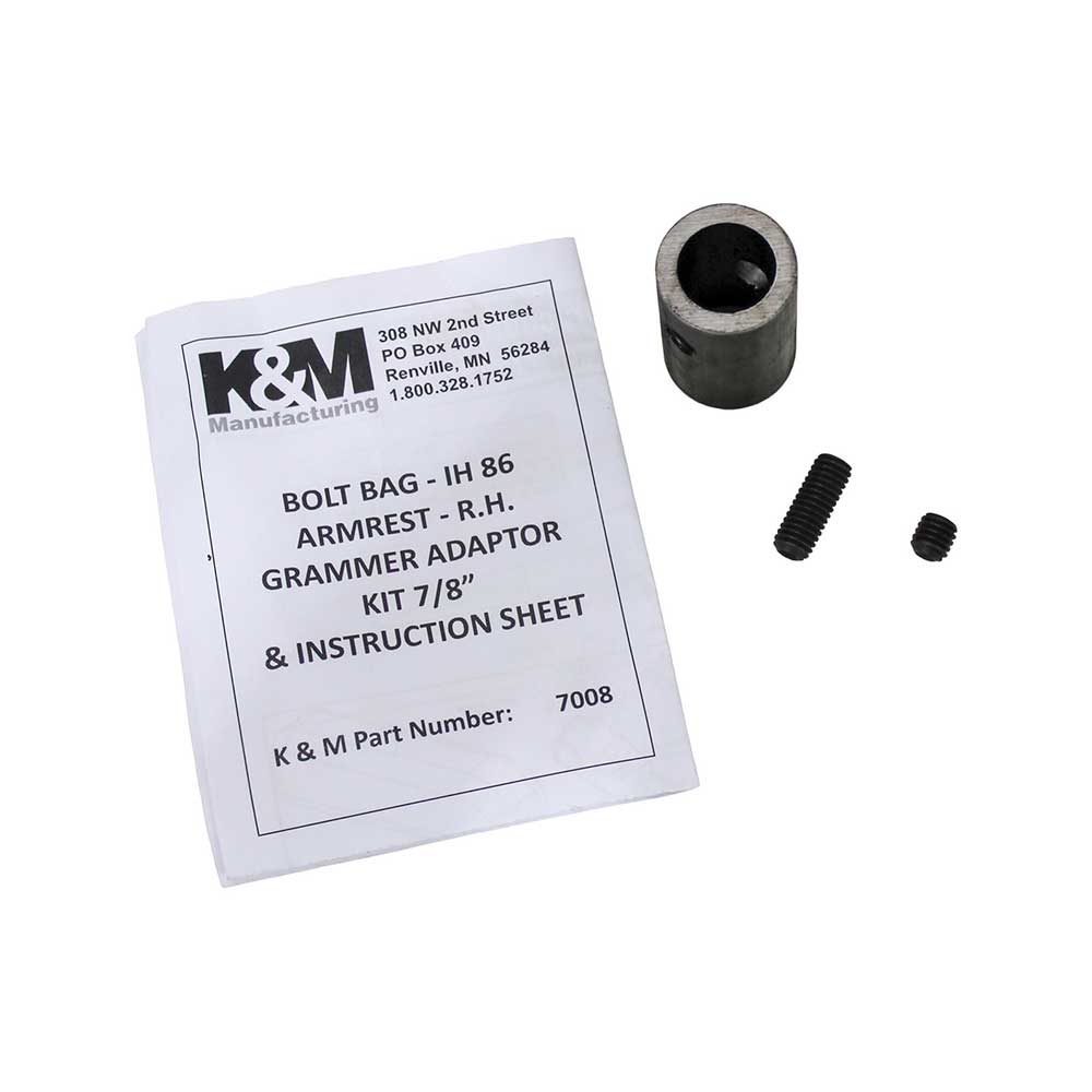 Uni Pro Grammer Armrest Adapter Kit | Case/International Harvester/Massey Ferguson/Versatile 86 | RH