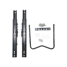 Uni Pro Slide Rail Kit | Fits Uni Pro and KAB Seats | Black Coat