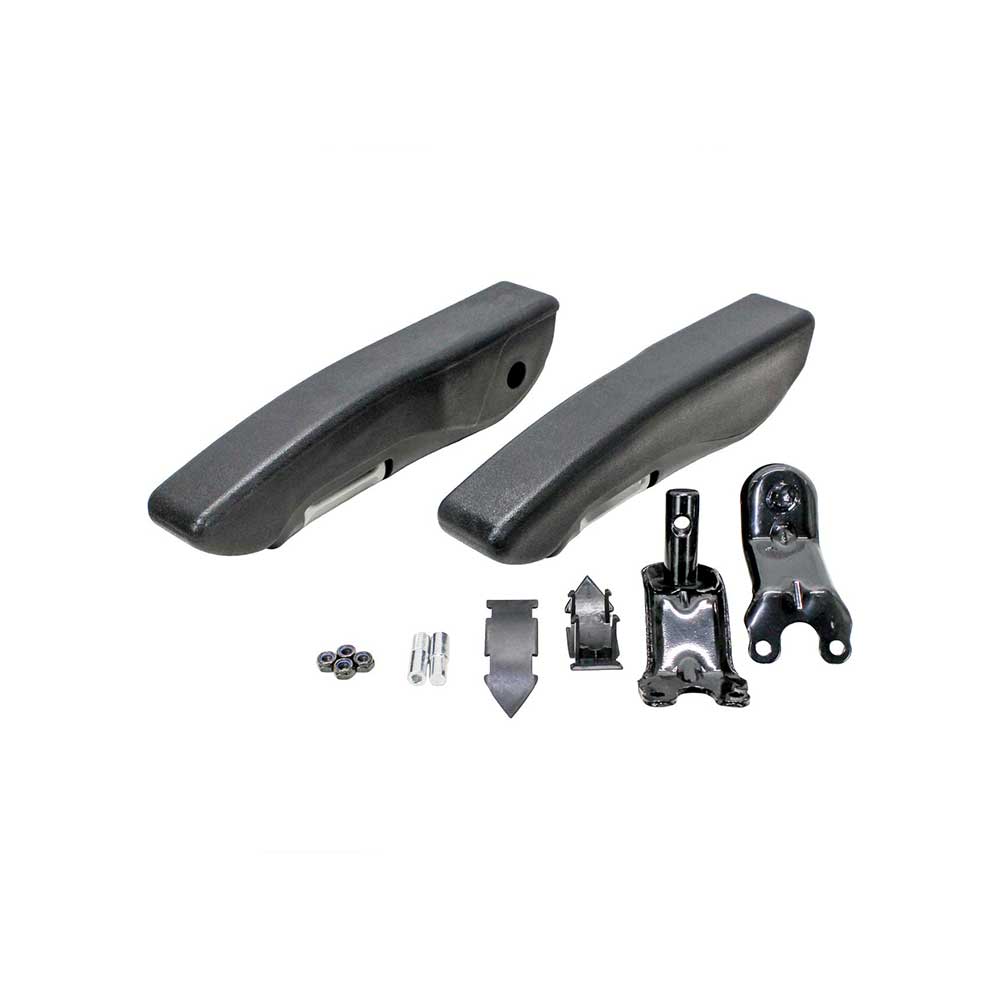 Uni Pro Armrest Kit | Fits 146 Suspension Seat | Black Dura-Tex Molded