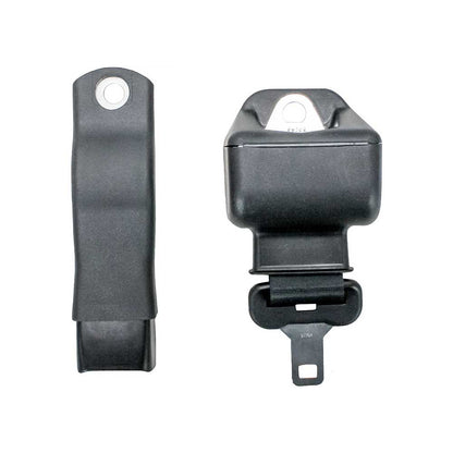 Uni Pro Retractable Seat Belt Kit | Fits 421/422 or Sears 1800 Seat | Black Nylon | 2-In. Wide