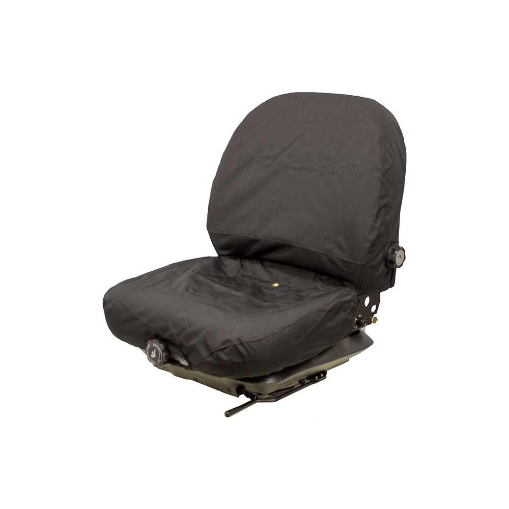 Uni Pro Seat + Backrest Cover Kit for 236 or Milsco V5300 Seats | Black Endura Fabric