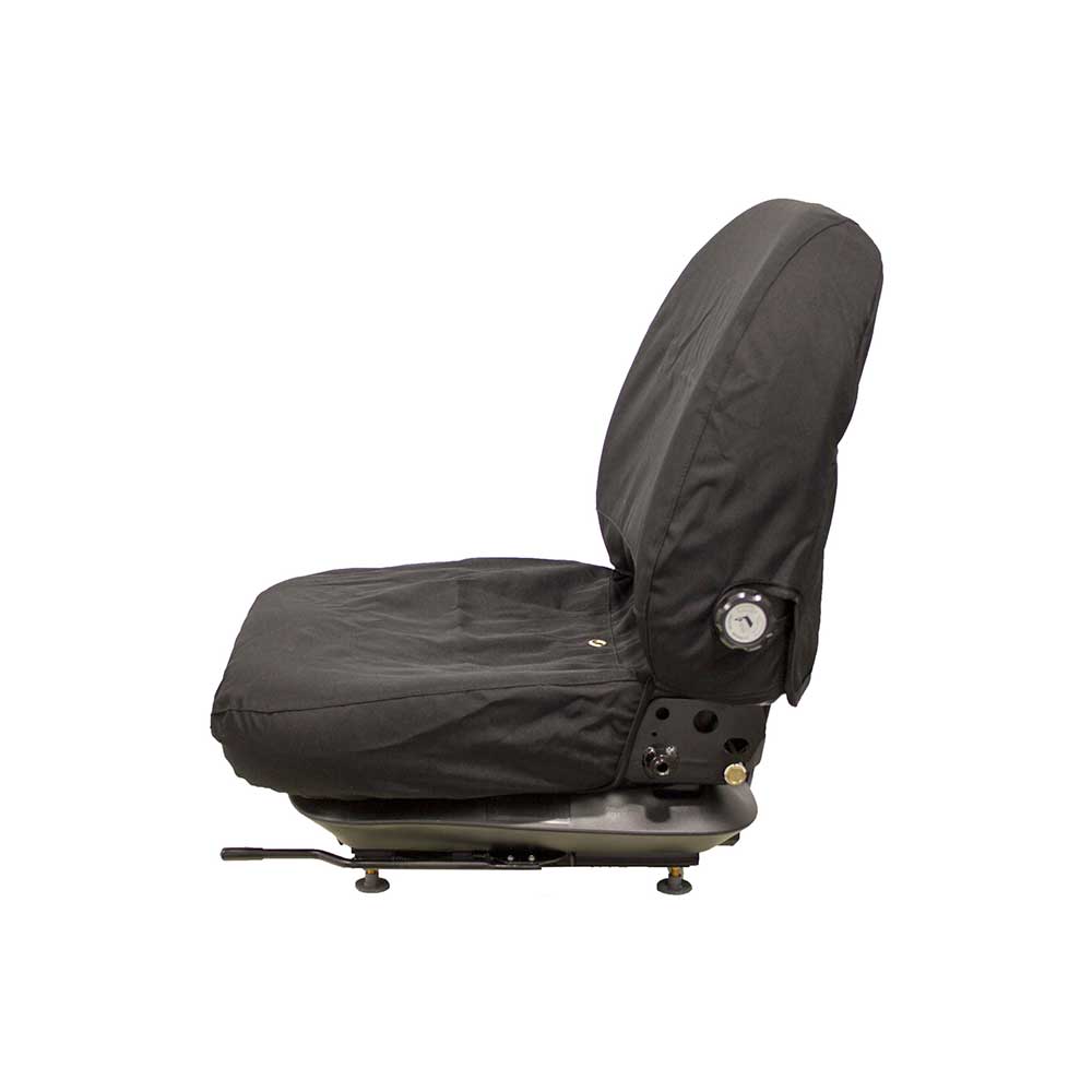 Uni Pro Seat + Backrest Cover Kit for 236 or Milsco V5300 Seats | Black Endura Fabric