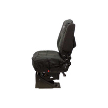 Uni Pro Seat + Backrest Cover Kit for Mid-Back Truck Seats | Two-Tone Black/Black Fabric