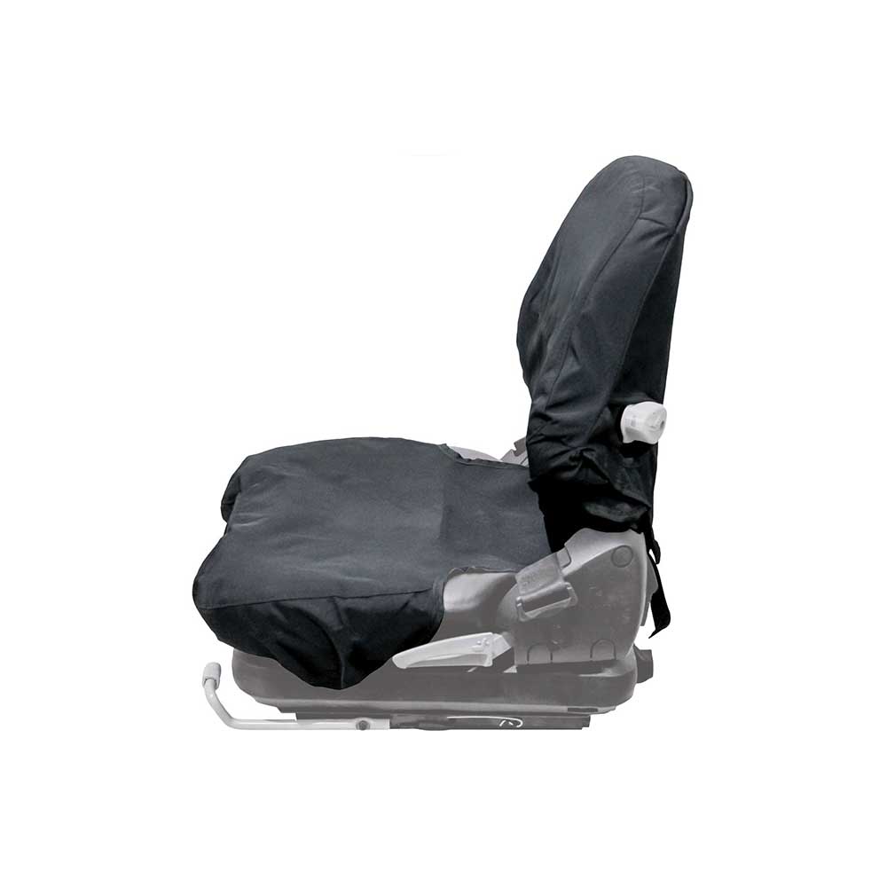 Uni Pro Seat + Backrest Cover Kit for 136 or Grammer 531 Seats | Black Endura Fabric