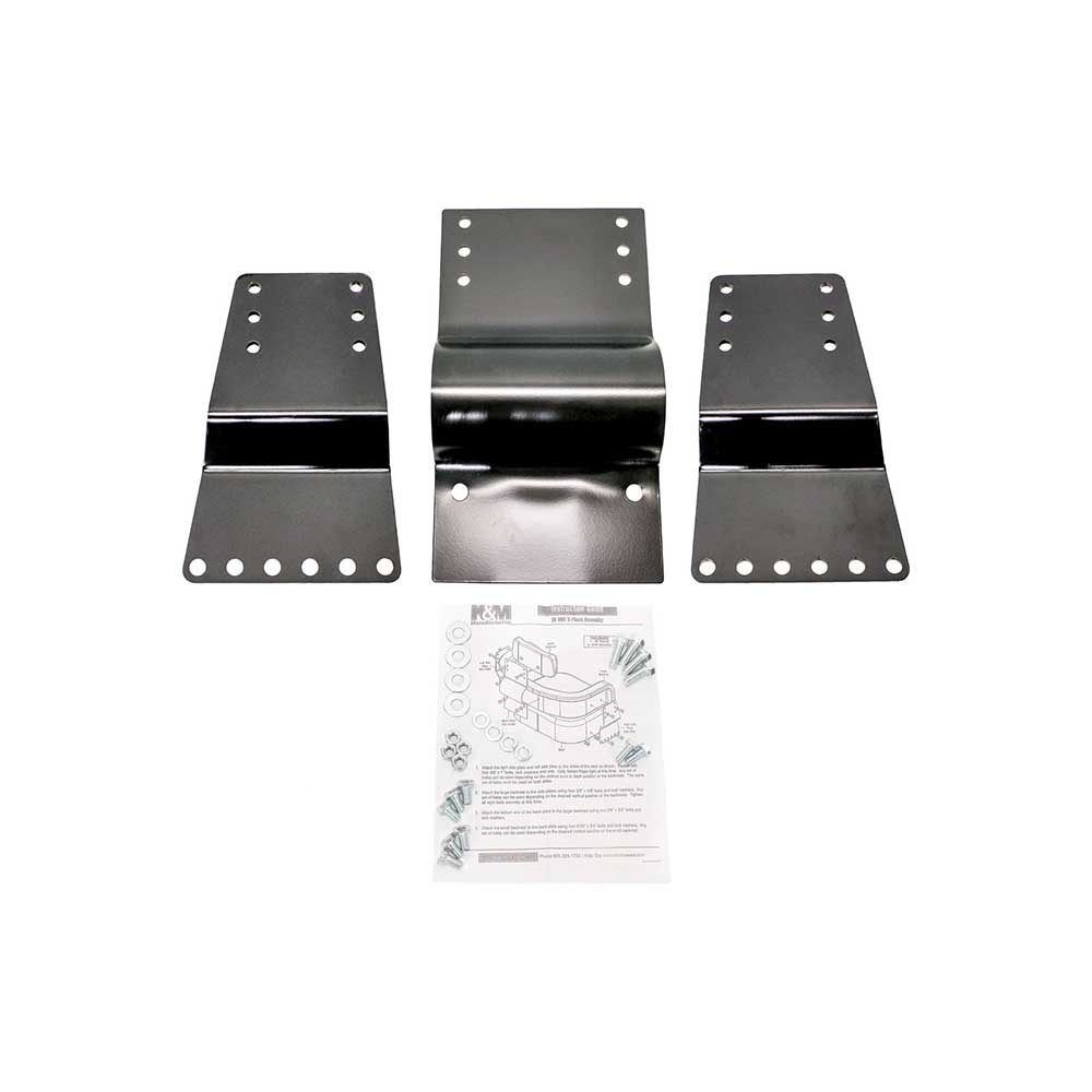 Uni Pro Seat Frame Hardware Kit for International Harvester 806 | Black Powder Coat | Complete Kit
