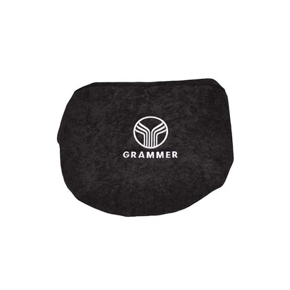 Uni Pro Backrest Extension Cover Kit for Grammer Seats | Two-Tone Gray Alcanta Fabric