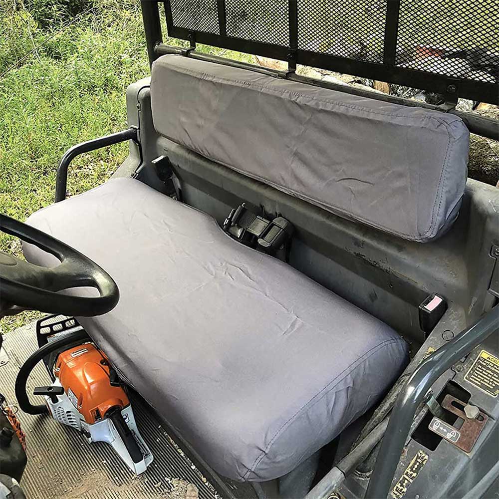 Uni Pro Seat + Backrest Cover Kit for Kubota RTV 900-1100-1140 | 2008 - 2013 | Gray Endura Fabric