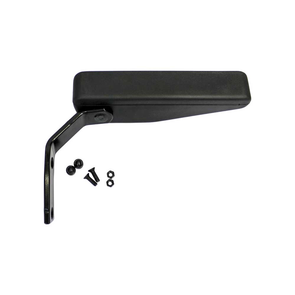 Uni Pro Armrest | Fits 20 Suspension Seat | Black Dura-Tex Molded | Left-Hand
