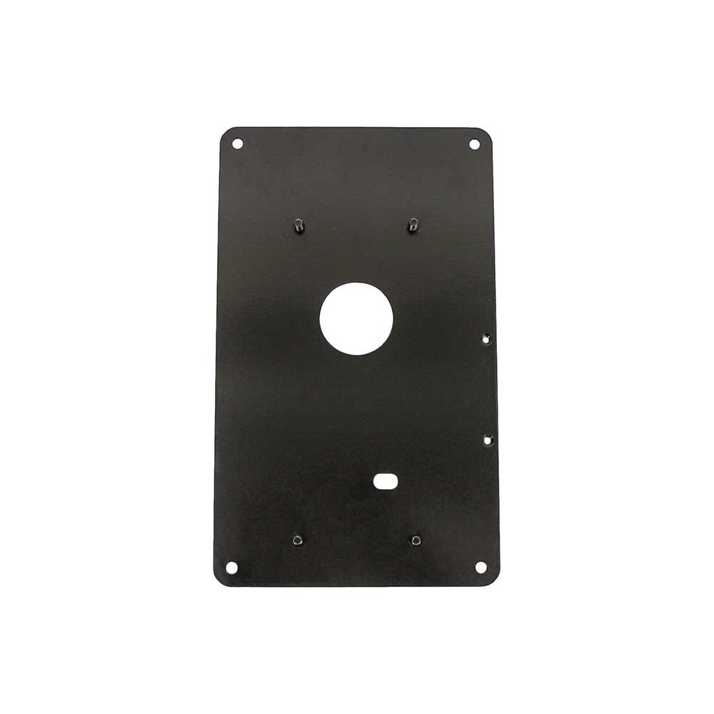 Uni Pro Seat Adapter Plate for Volvo Semi Trucks | Black Powder Coat