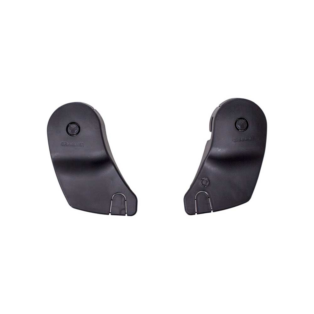 Uni Pro Seat Belt Cover Kit | Fits Grammer 72X, 73X, or 74X  Seats | Black Plastic
