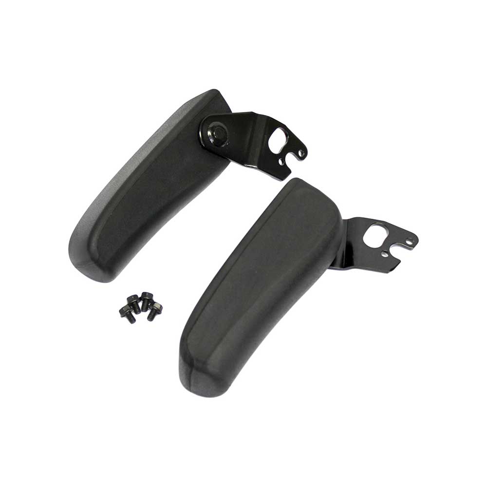 Uni Pro Armrest Kit | Fits 112 or Grammer B12 Seat | Black Dura-Tex Molded