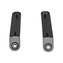 Uni Pro Seat Adapter Brackets for Ford F650 or F750 Semi Trucks | Black Powder Coat