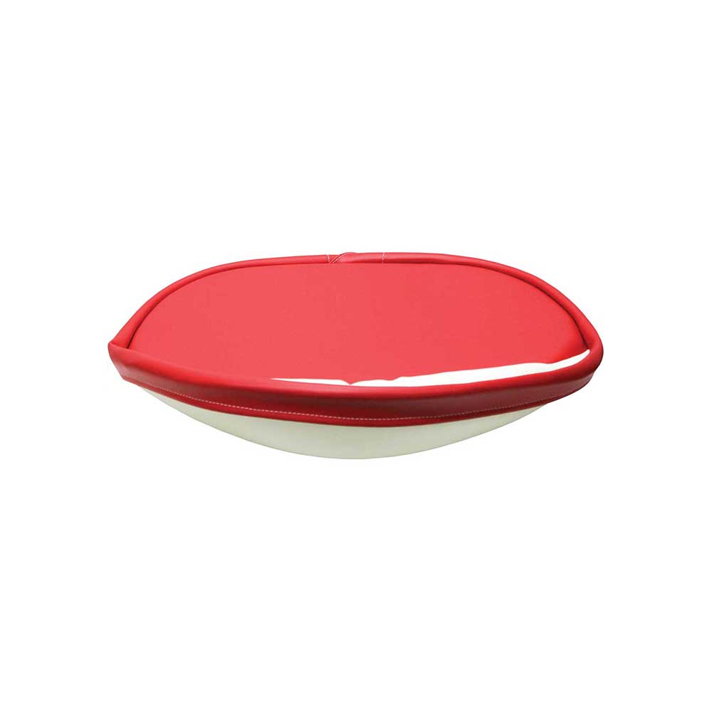 Uni Pro Tie-On Seat Cover for International Harvester HM Pan Seats | Red & White Vinyl