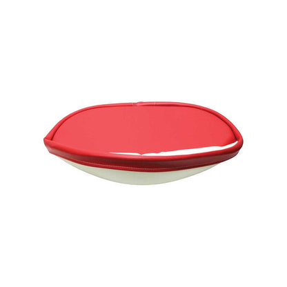 Uni Pro Tie-On Seat Cover for International Harvester HM Pan Seats | Red & White Vinyl