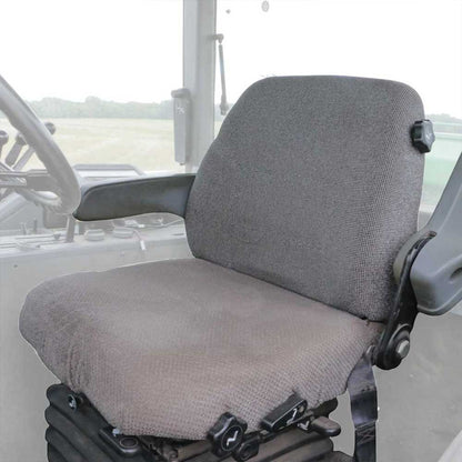 Uni Pro Seat + Backrest Cover Kit for Case IH Maxxum-Magnum-Steiger/FNH 70 Genesis | Gray