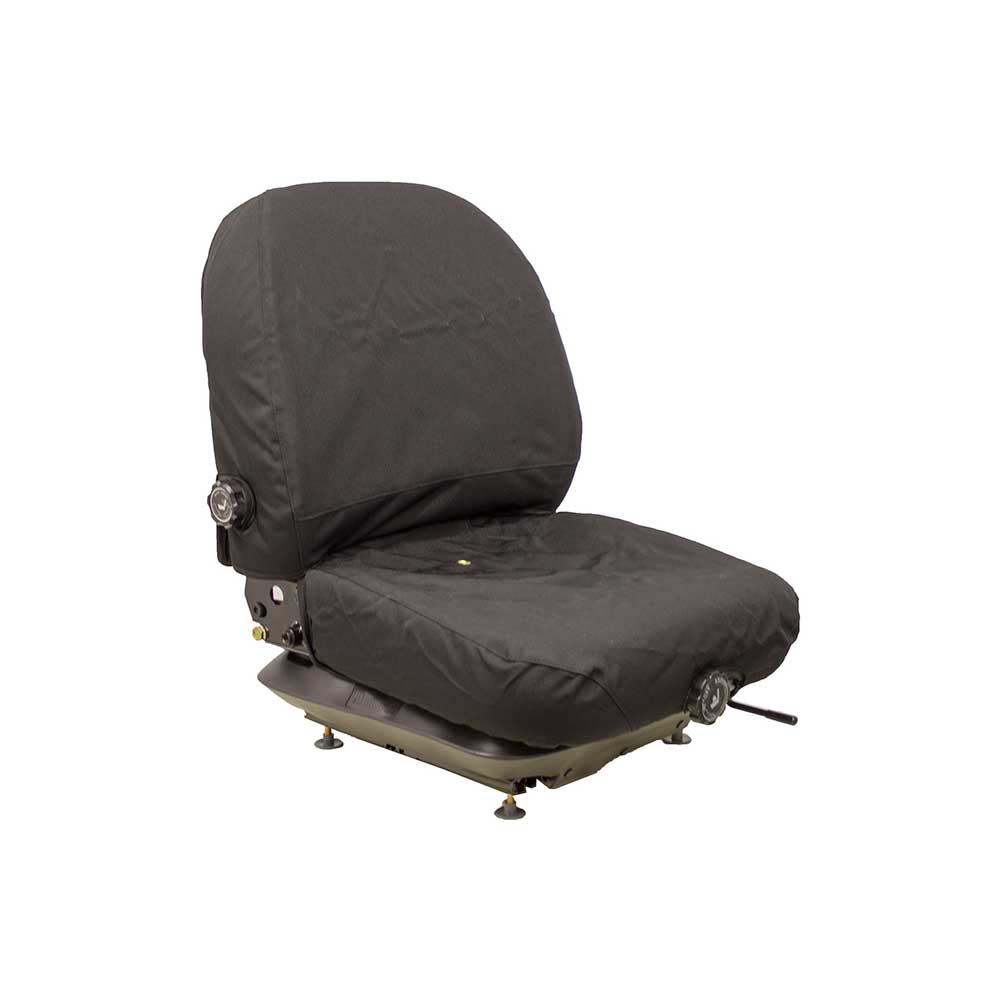 Uni Pro Seat + Backrest Cover Kit for 236 or Milsco V5300 Seats | Black Endura Fabric