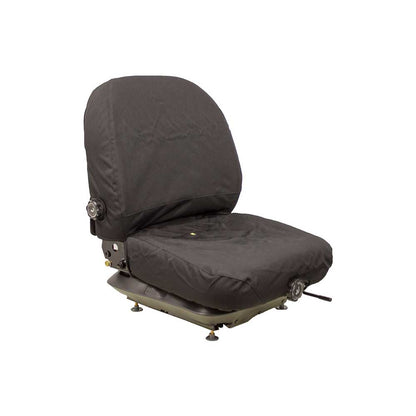 Uni Pro Seat + Backrest Cover Kit for 236 or Milsco V5300 Seats | Black Endura Fabric