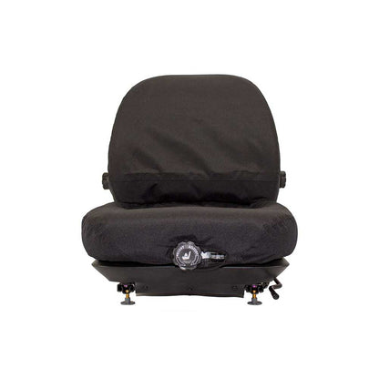 Uni Pro Seat + Backrest Cover Kit for 236 or Milsco V5300 Seats | Black Endura Fabric