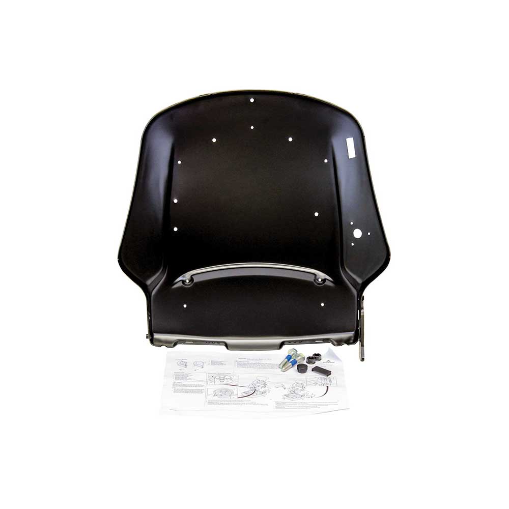 Uni Pro Backrest Panel Kit | Fits 136 or Grammer 531 Seat | Black Powder Coat