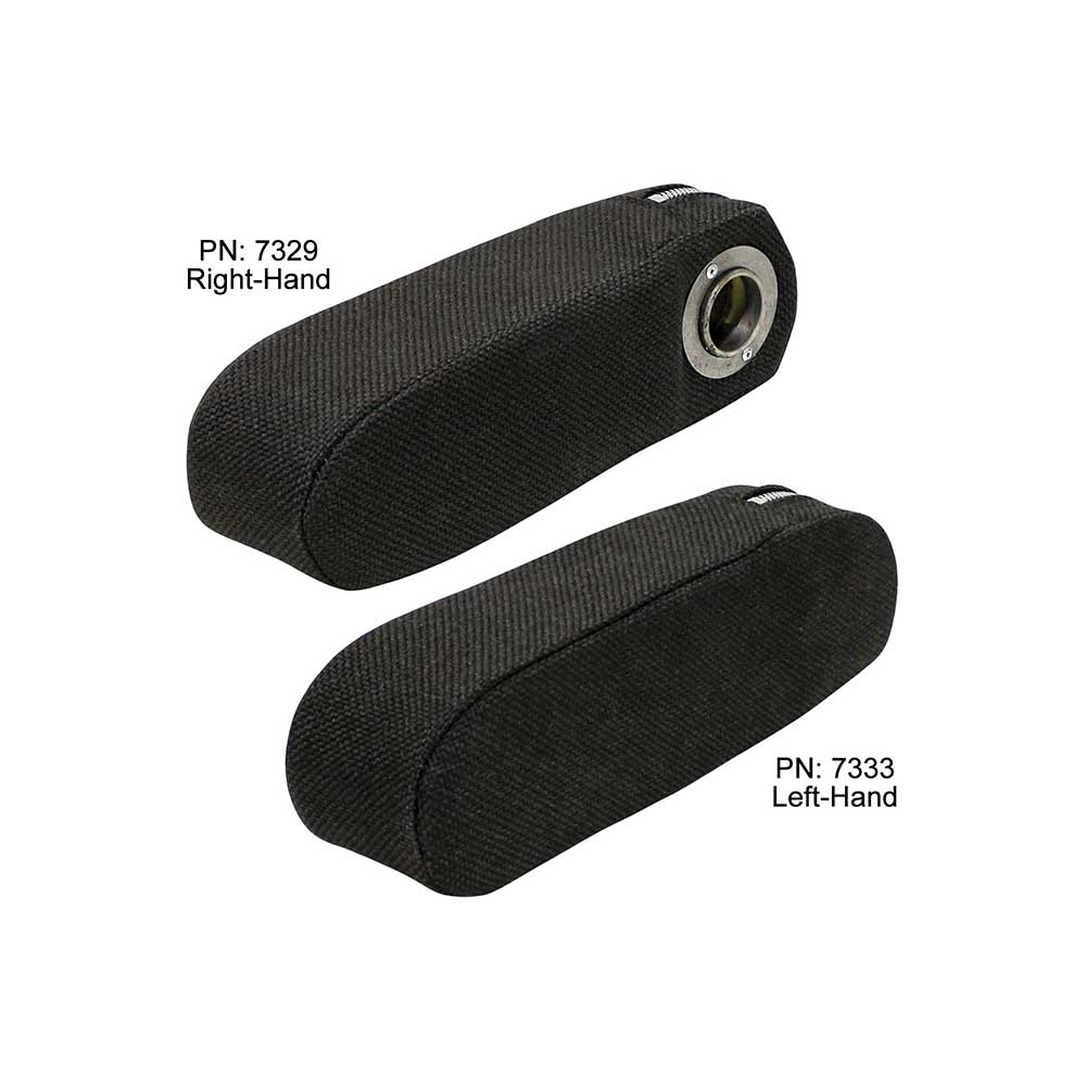 Uni Pro Armrest | Case/International Harvester/Massey Ferguson/Versatile 86 | Black Fabric | RH