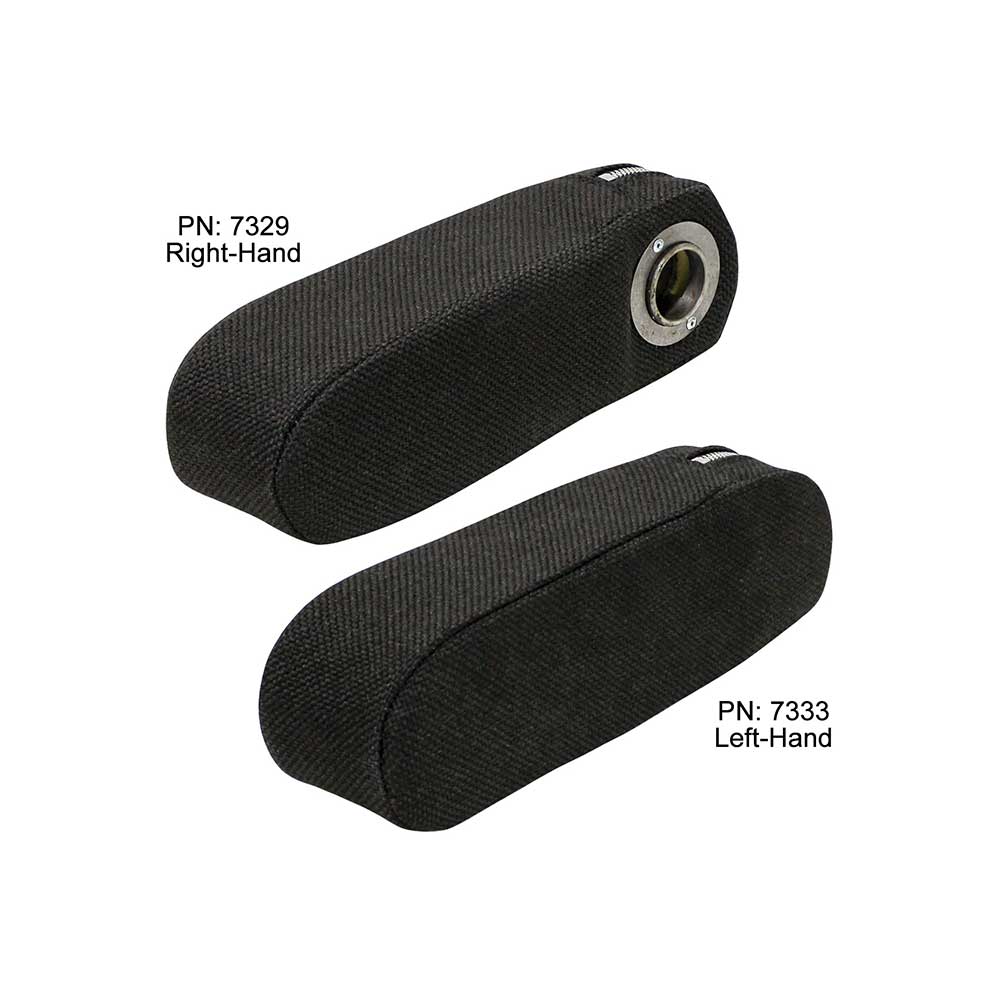 Uni Pro Armrest | Case/International Harvester/Massey Ferguson/Versatile 86 | Black Fabric | LH