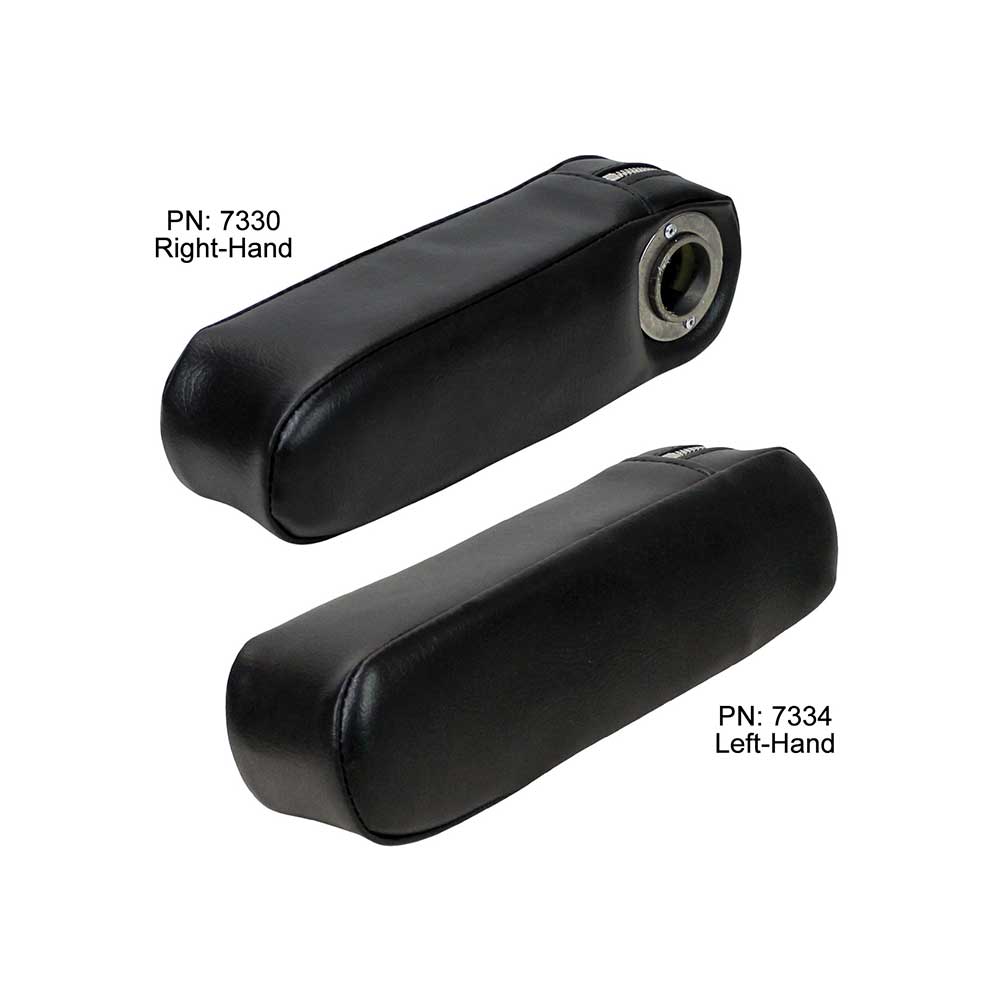 Uni Pro Armrest | Case/International Harvester/Massey Ferguson/Versatile 86 | Black Vinyl | LH