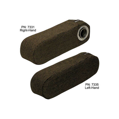 Uni Pro Armrest | Case/International Harvester/Massey Ferguson/Versatile 86 | Brown Fabric | LH
