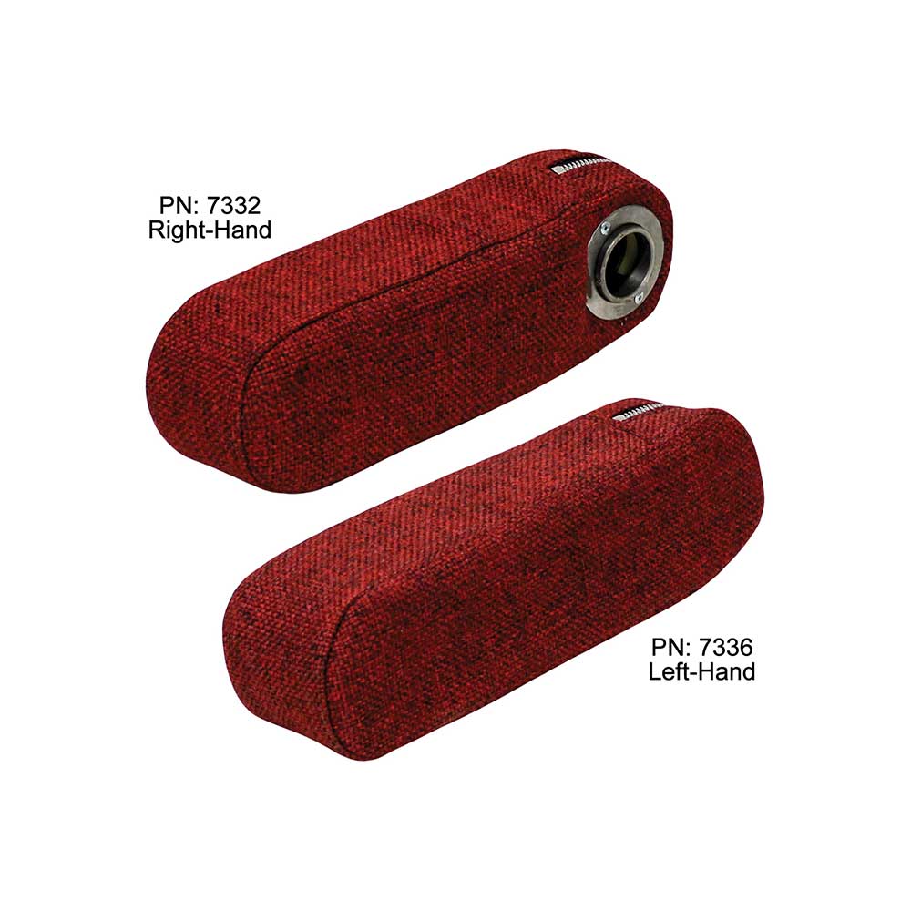 Uni Pro Armrest | Case/International Harvester/Massey Ferguson/Versatile 86 | Red Fabric | LH