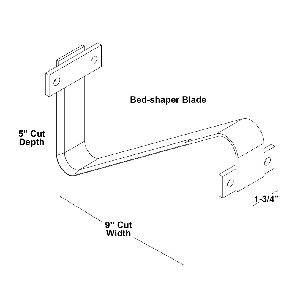 Maxim | Bed Shaper/Edging Blade (GWG311001)