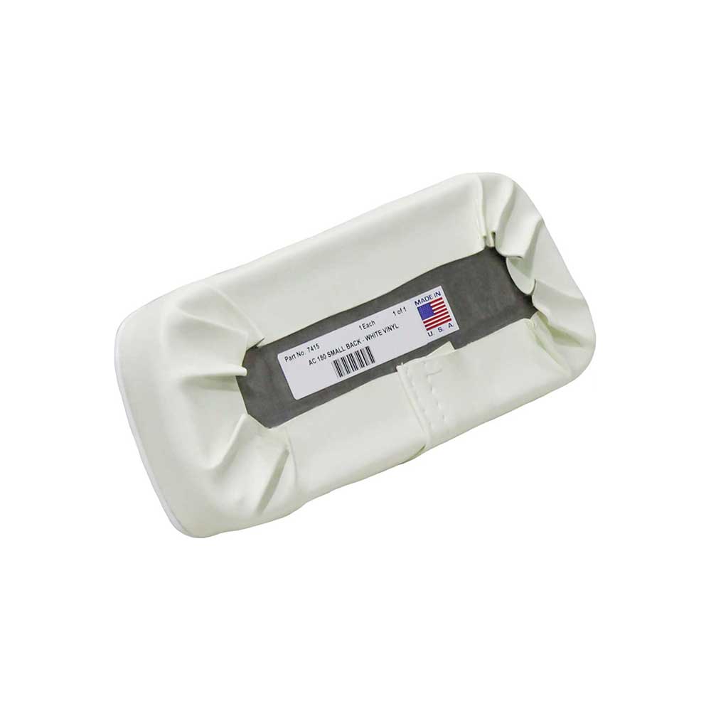 Uni Pro Allis Chalmers 180 Small Backrest Cushion | White Vinyl