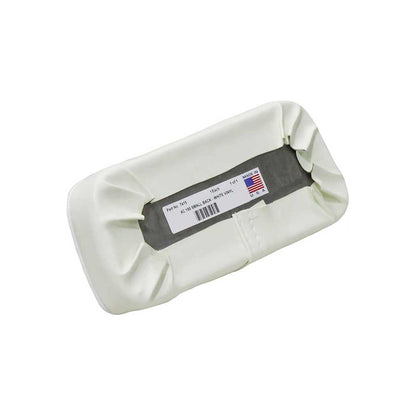 Uni Pro Allis Chalmers 180 Small Backrest Cushion | White Vinyl