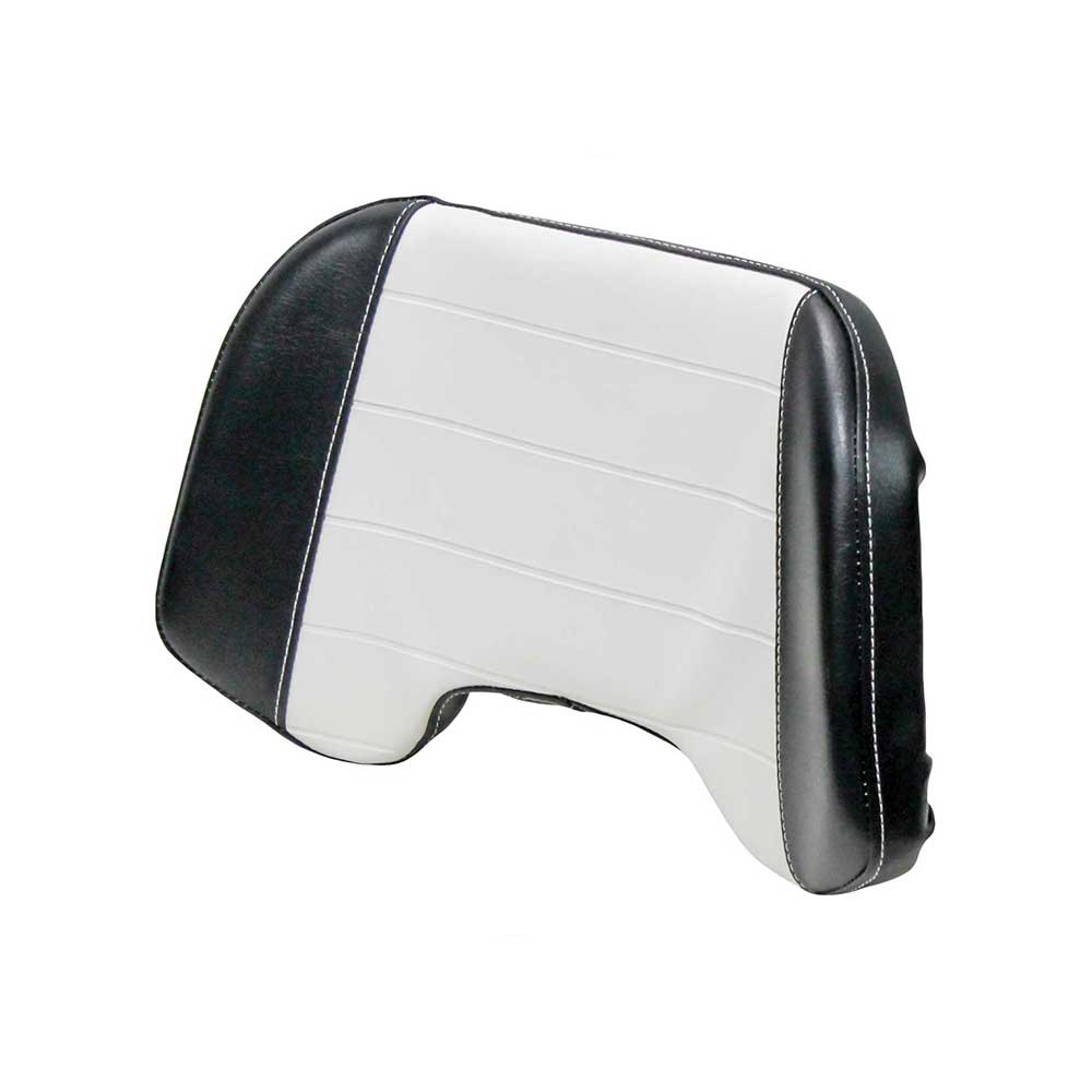 Uni Pro Allis Chalmers D17 Backrest Cushion | Original Pattern | Pleated Black & White Vinyl