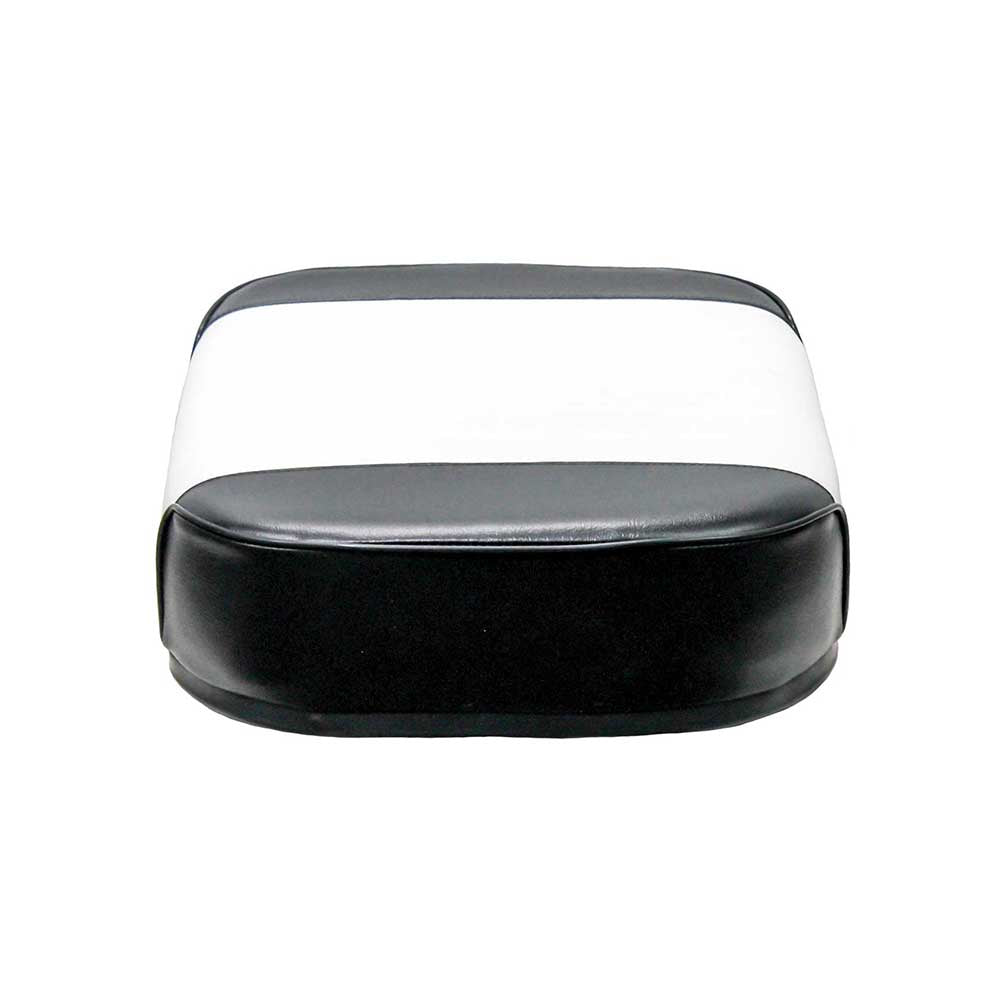 Uni Pro International Harvester 560 Deluxe Seat Cushion | Original | Pleated Black & White Vinyl