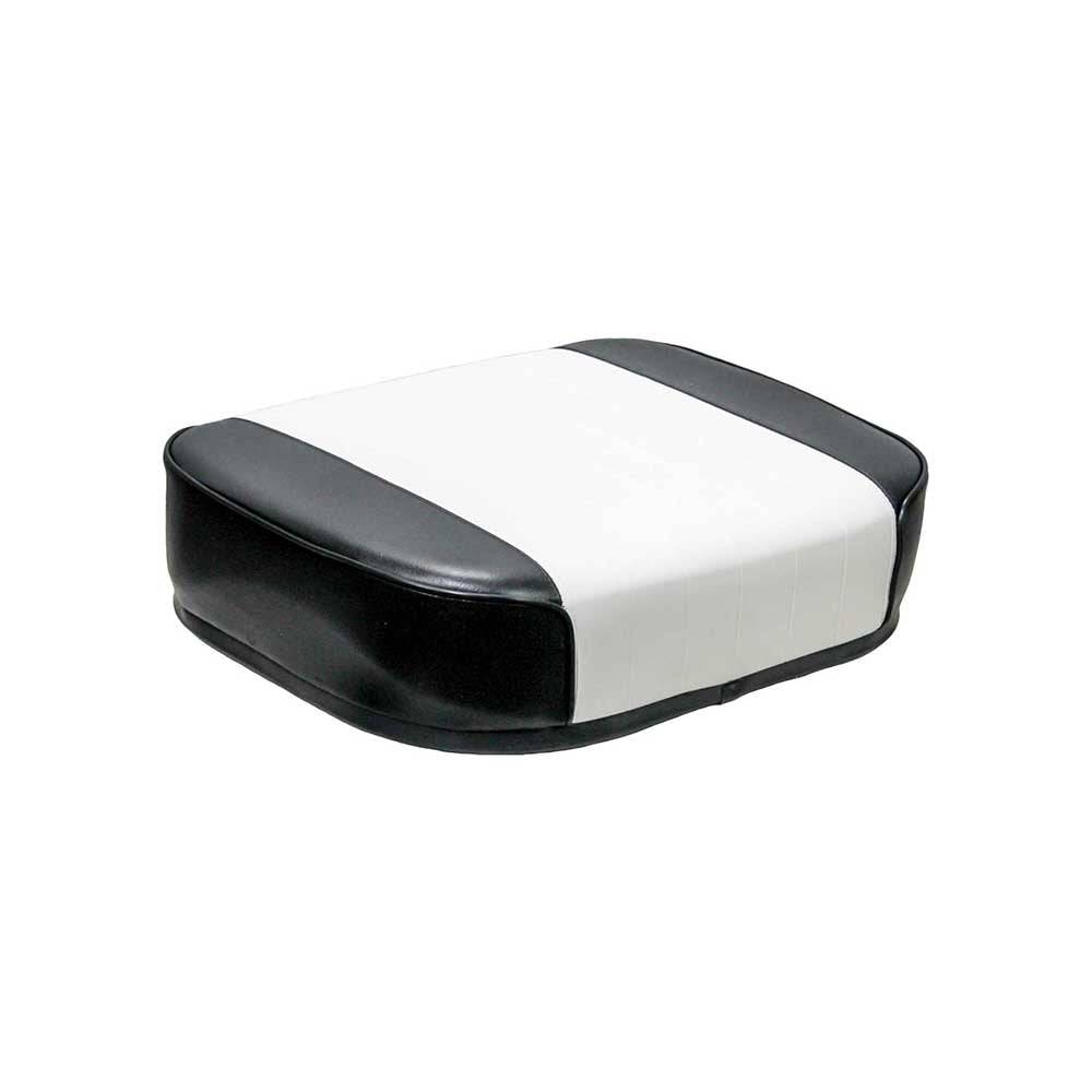 Uni Pro International Harvester 560 Deluxe Seat Cushion | Original | Pleated Black & White Vinyl