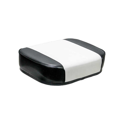Uni Pro International Harvester 560 Deluxe Seat Cushion | Original | Pleated Black & White Vinyl