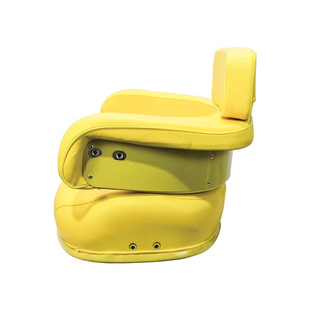 Uni Pro John Deere 4010 3-Piece Seat Cushion Kit | Economy | Yellow Vinyl