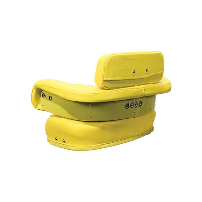 Uni Pro John Deere 4010 3-Piece Seat Cushion Kit | Economy | Yellow Vinyl