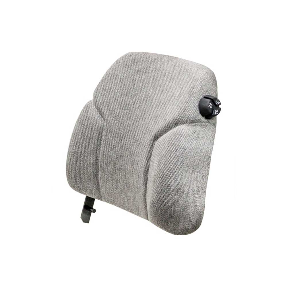 Uni Pro Backrest Cushion for Case IH Maxxum-Magnum-Steiger | With Frame | Gray Fabric