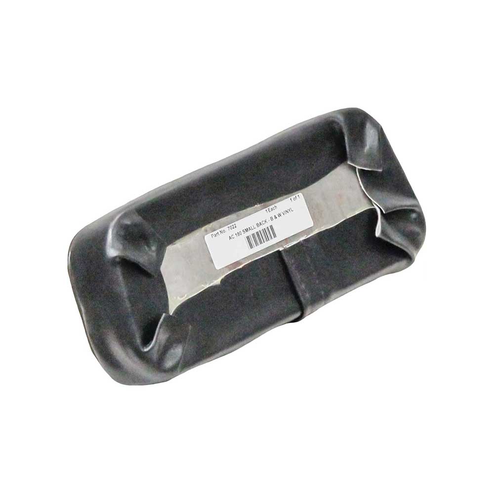 Uni Pro Allis Chalmers 180 Small Backrest Cushion | Black & White Vinyl