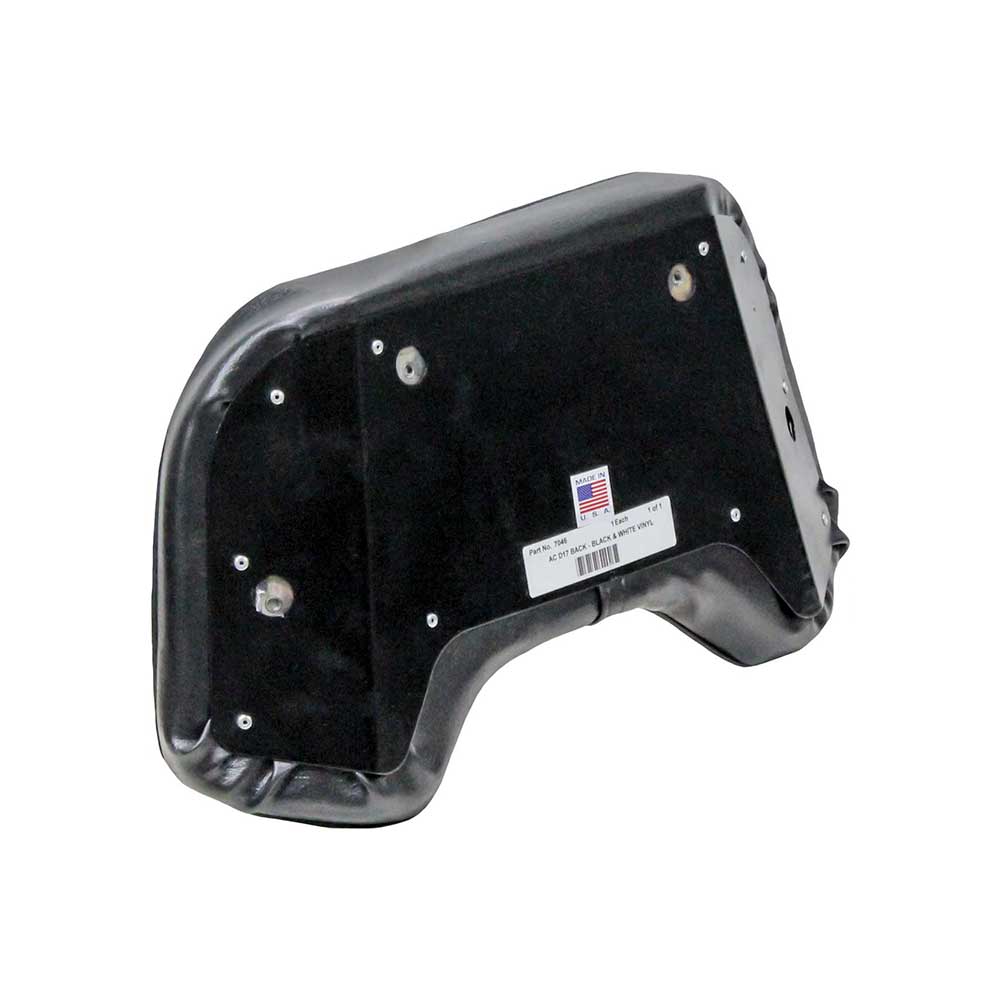 Uni Pro Allis Chalmers D17 Backrest Cushion | Black & White Vinyl