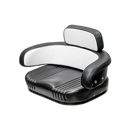 Uni Pro International Harvester 806 3-Piece Seat Cushion Kit | Economy | Black & White Vinyl