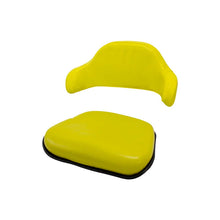 Uni Pro John Deere 2020 2-Piece Seat Cushion Kit | Economy | TY9379 | Yellow Vinyl
