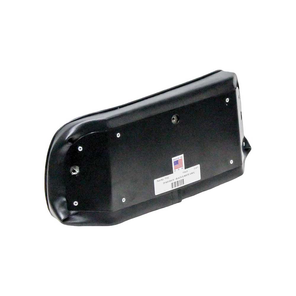 Uni Pro International Harvester 424 Backrest Cushion | Black & White Vinyl