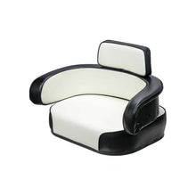 Uni Pro International Harvester 806 3-Piece Seat Cushion Kit | Black & White Vinyl