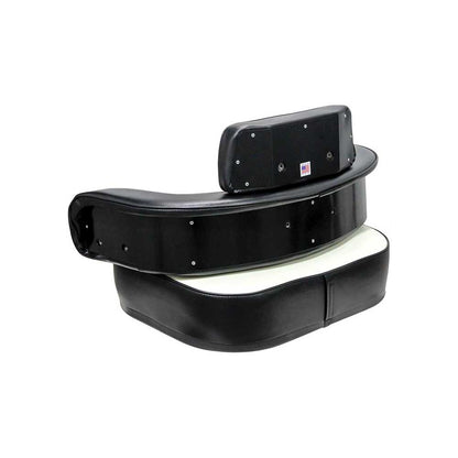 Uni Pro International Harvester 806 3-Piece Seat Cushion Kit | Black & White Vinyl